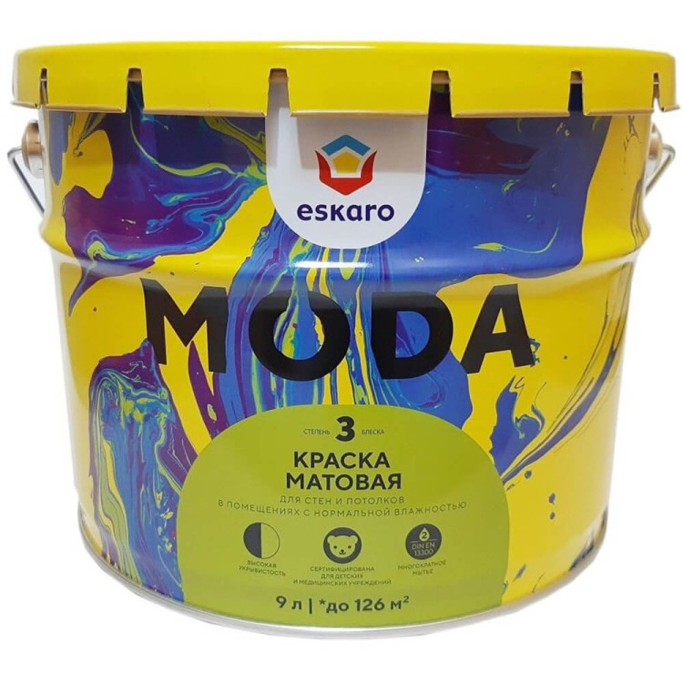 Краска Eskaro MODA 3
