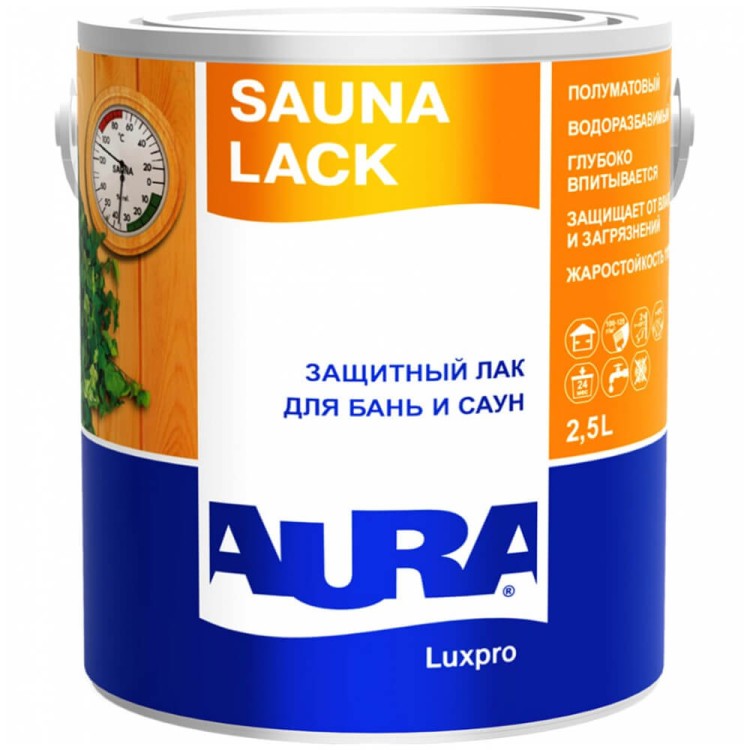 Лак Aura Luxpro Sauna Lack